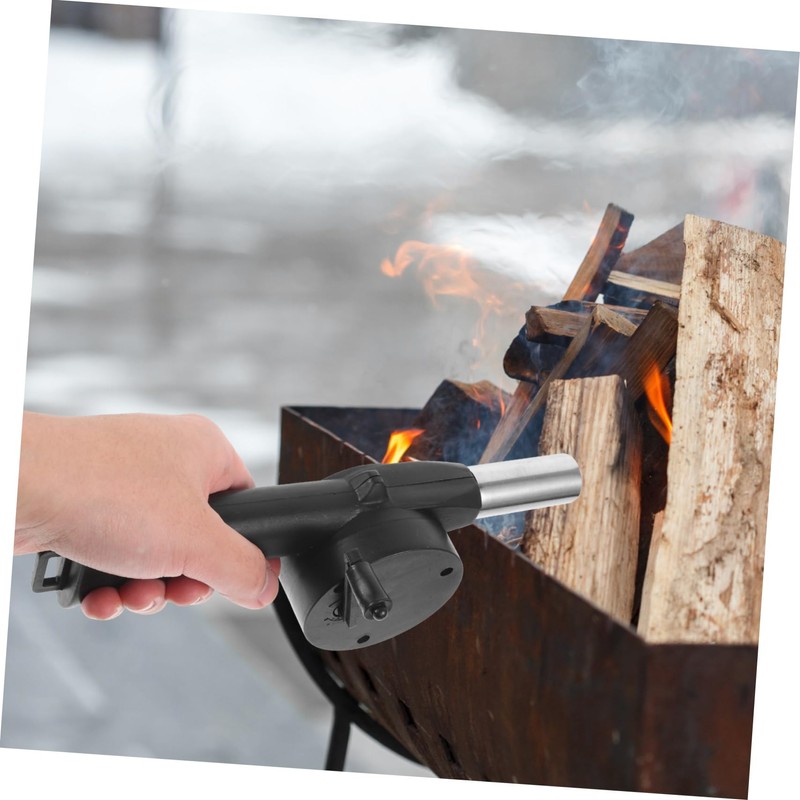 Levemolo Hand Crank Air Blower for Bbq Efficient Outdoor Blower