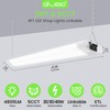 ALUSSO® 5CCT LED Shop Lights for Workshop 4FT, 4800LM Super