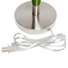Elegant Designs LT3308-GRN Needle Stick Table Lamp, Green (Pack of