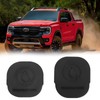 JERBOR 2pcs Silicone Car Frame Tube Hole Plugs Fit for