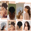 Kabwea 4 Pairs of Boho Women's Hair Bands, Triangle Headscarves,