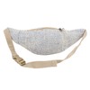 Hemp Fanny Pack,Adjustable Waist and Multiple Pockets,Waist Bag & for