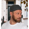 HATSQUARE Cotton Docker Cap, Unisex Brimless Cap, Men Skull Cap,