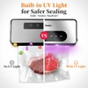 Vacuum Sealer Machine with UV-C Light, Includes Mason Jar Sealer