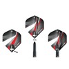 WINMAU Black Logo Darts Flight Punch