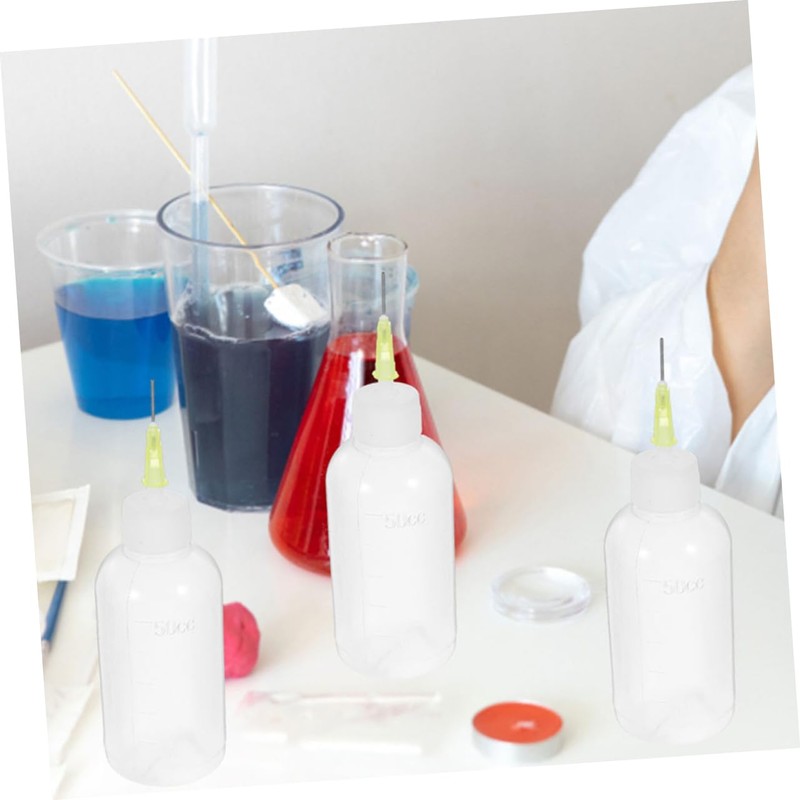 Ipetboom 12 Pcs Glue Dispensing Bottles with Needle Tips Squeeze