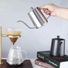 Easyworkz Gage Pour Over Hervidor de acero inoxidable cuello de