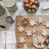 NICENEEDED Cookie Stencil Holder, 4.72x4.72 inch Cookie Stencil Frame Cooking