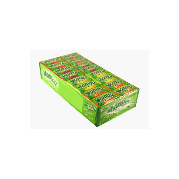 Storck Mamba Sour Fruit Chews 48-0.88oz Packs