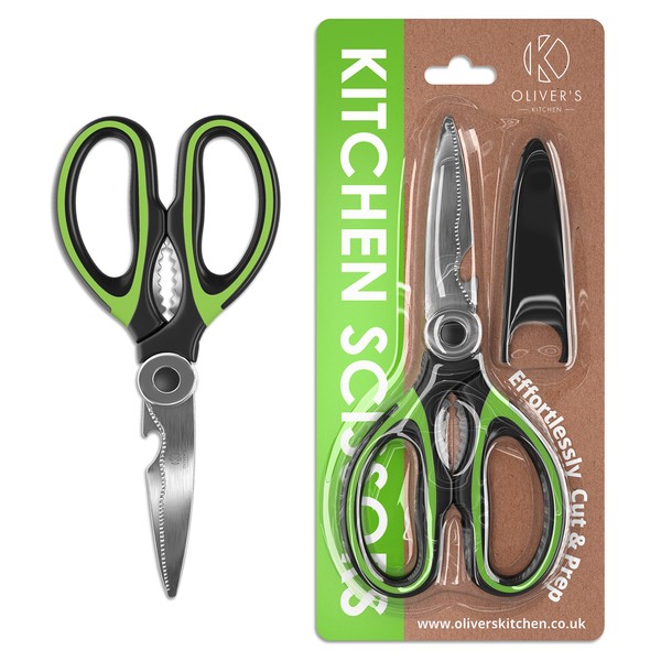 Oliver's Kitchen ® Scissors - Super Sharp & Heavy Duty