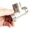 LOZOME 1 inch Male Thread Tee Adapter 3 Way T