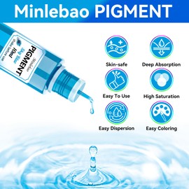 Epoxy Resin，UV Resin Dye 30 Colors Liquid Pigment Set 300ml- Highly Concentrated Translucent Resin Colorant for Jewelry Making, Tumblers, Art Crafts DIY - 10ml Each Bottle
