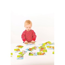 Orchard Toys Orchard Toys Farmyard Heads and Tails Game, Memory & Matching Pairs Card Game, Educational Games and Toys for Toddler and Preschool, 18-Month-Old and Up