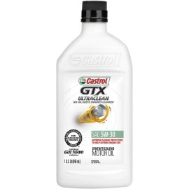 Castrol 6144 GTX ULTRACLEAN 5W-30 Motor Oil, 1 Quart, 6 Pack…