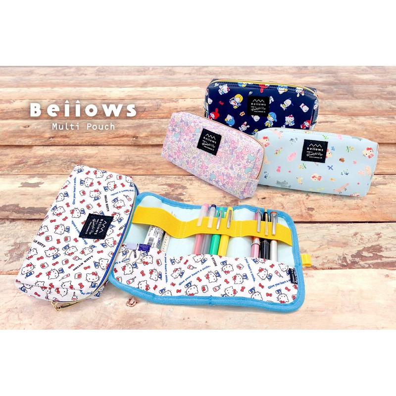 CONCISE Sanrio SSBP004 Pen Case, Bellows Mix