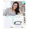 Yexiya 50 Pack Reading Glasses Bulk Black Frame Eyeglasses with