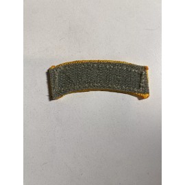 Us Army Full Color Ranger Tab With White Stitch / With Hook