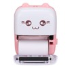 Mini Printer Portable Text Picture Memo Shopping List Label Inkless
