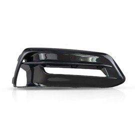 For Honda Accord 2018 2019 2020 Fog Light Bezel Passenger Side | Front | Black | With Fog | PP Plastic | For Sedan Model Only | Excluded Hybrid Model | For HO1039140 | 71102TVAA10, HD198-127CCR