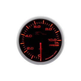 Depo Racing WA5227B-BAR WA-Series Instrument/Gauge, Smoke, 52 mm