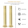 NUOLUX Folding Fan, Axis, Rivet, Nail and Nut Repair Kit,