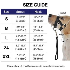 Adjustable Dog Head Halter - Effective Anti-Pulling Training Collar with Nose and Neck Straps - Comfortable, Lightweight, and High-Quality Harness Design for Improved Walks