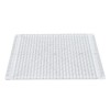 Quilting Ruler 12in Wide Transparent Acrylic Accurate Scale Black Grid