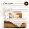 Merino Pillow in 40 x 80 cm with Natural Latex