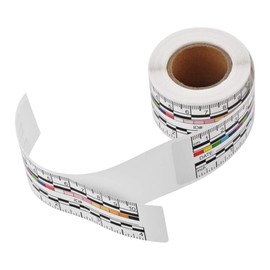 VAXATO (Pack of 100) Self-Adhesive Wound Measurement Tools Wound Measuring Ruler Medical Ruler Wound Measuring Tool Wound Measure Sticker