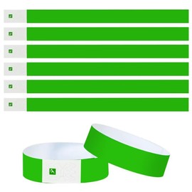 Disposable Wristbands 12 Colors 100 / 200 Sheets / 500 Sheets / 1000 Sheets / 1000 Sheets / Event Access Control Synthetic Paper Waterproof Entrance Festival Music Live Club Party Sports Event