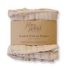 Fibre For Good Cotton Reusable Wipes 5pk, Natural
