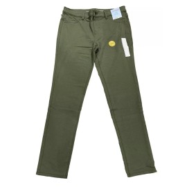 Cat & Jack Girls' Mid-Rise Soft Knit Jeggings - Cat & Jack Olive Green, L(10/12) Plus