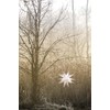 Novaliv Christmas Star Decorative Star 25 cm White Indoor and