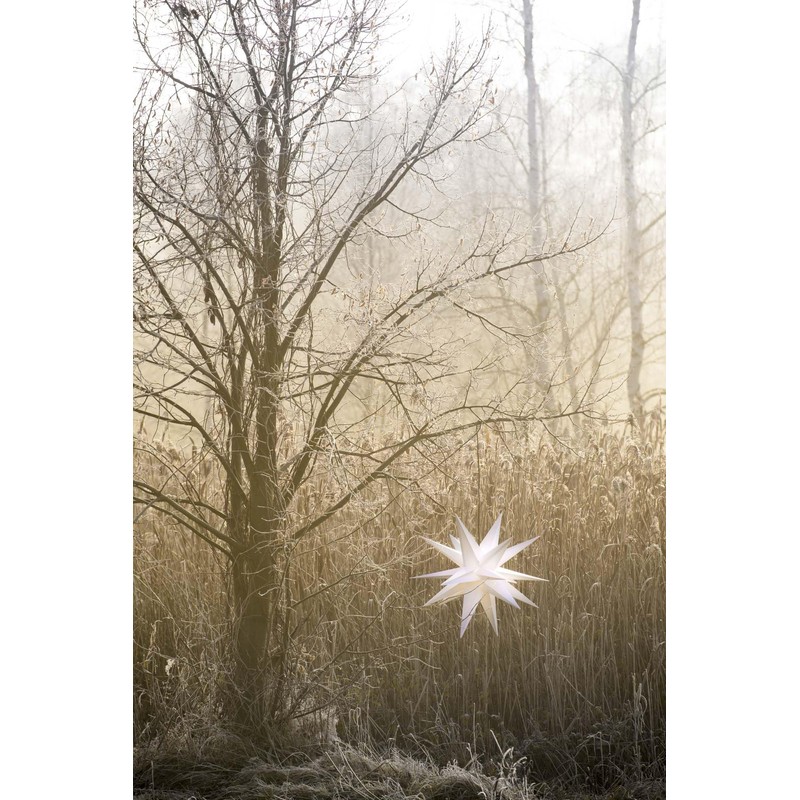 Novaliv Christmas Star Decorative Star 25 cm White Indoor and