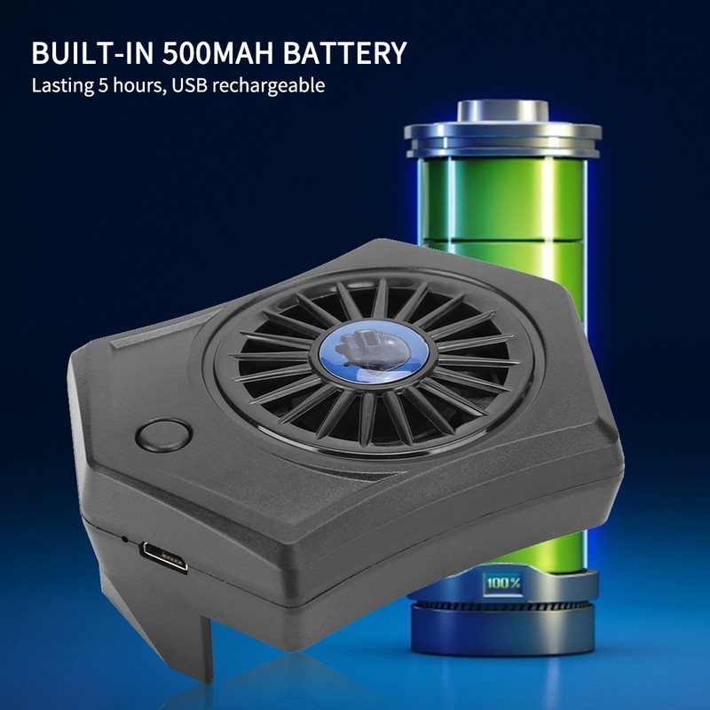 P8 Mobile Phone Radiation USB Charging Cellphone Powerful Cooling Fan