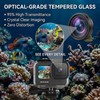 Honghauth 60m/196ft Waterproof Case for Gopro Hero 13/12/11/10/9 Black Action