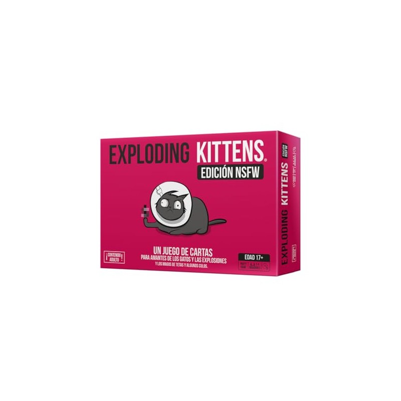 Exploding Kittens NSFW Cat Lovers & Explosions Card Game 17+