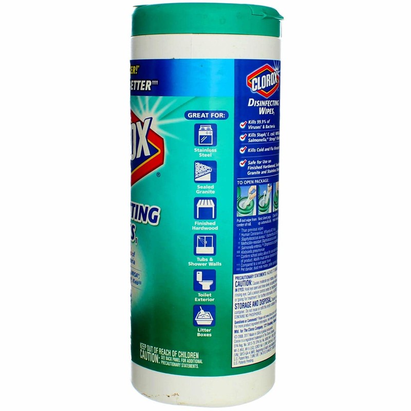 Fresh Scent Disinfecting Wet Wipes, Cloth, 35/Canister [Set of 2]