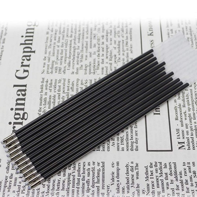 0.7mm Medium Tip 24 Pack Metal Ballpoint Pen Refills Oil