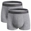 REELINDRY Mens Incontinence Underwear Washable, Mens Leak Proof Underwear Washable