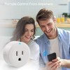 TOALL Smart Plug, Wi-Fi Outlet Compatible with Alexa, Google Home
