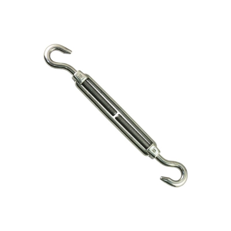 Himeji or Stainless Steel Turn Buckle Hook # 10 (Screws Diameter