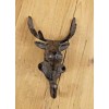 MIDWEST CRAFT HOUSE 6 Rustic Elk Deer Moose Head Hooks