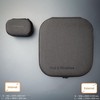 Headphone Bag, Over Ear Headphone Case, Rotating Over Ear Headphone