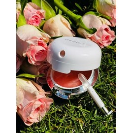 Genius Rose Oil-Infused Lip Balm, Hydrating and Soothing Treatment, White