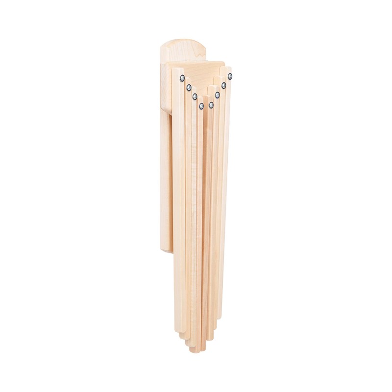 Pennsylvania Woodworks Wall Mounted Clothes Drying Rack - Heavy Duty,