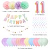 BRT Bearingshui BRT Bearingshui 11th Birthday Decorations, 40 Inch Rainbow