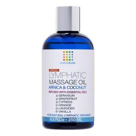 Aceite Para Masajes De Árnica Y Coco - Lymphatic Massage 8oz                                                                                          