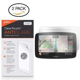 BoxWave Screen Protector Compatible with Tomtom Go 620 - ClearTouch Anti-Glare (2-Pack), Anti-Fingerprint Matte Film Skin for Tomtom Go 620
