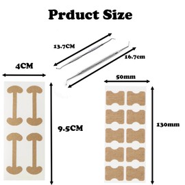 101PCS Ingrown Toenail, Ngrown Toenail Tool, Ingrown Toenail Removal Kit, Relieve Toe Pain Ingrown Toenail Kit, Ingrown Toenail Clippers, Used for Toe Inward Growth Issues ﻿